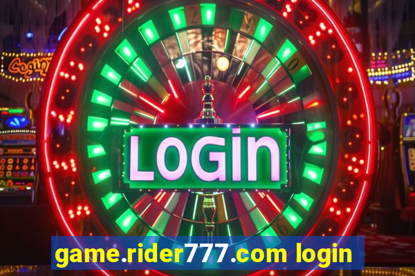 game.rider777.com login